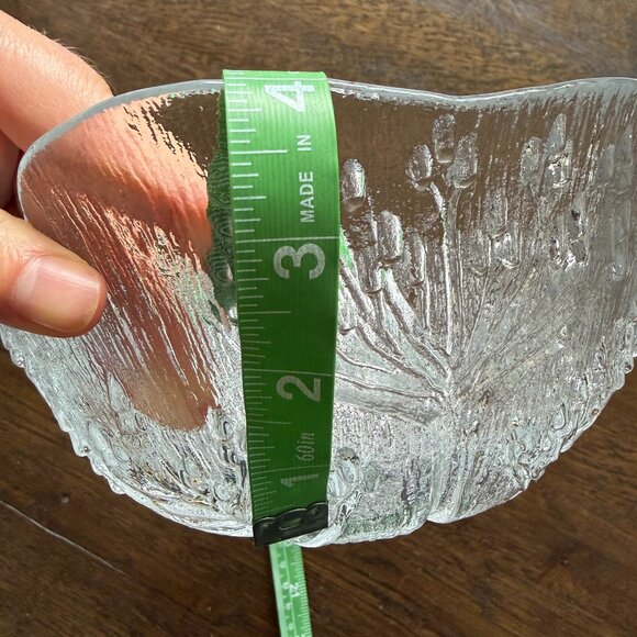 Vintage Pertti Kallioinen of Lasisepat Mantsala Glass Bowl